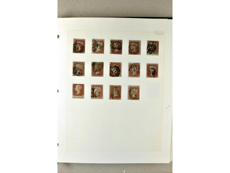 1840/1990 (ca.), postfrischer, ungebrauchter und gestempelter Sammlungsbestand, dabei diverse frühe Schilling- und Pfund-Wert