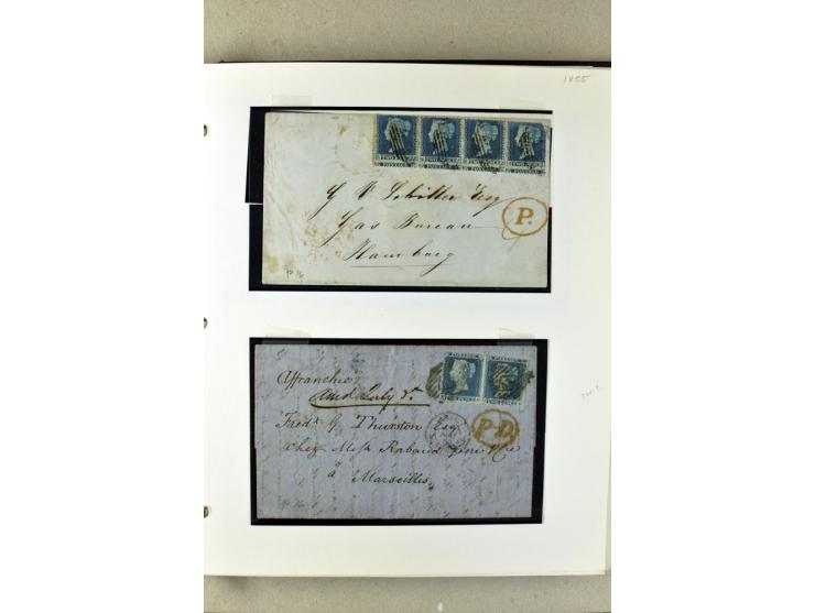 1840/1990 (ca.), postfrischer, ungebrauchter und gestempelter Sammlungsbestand, dabei diverse frühe Schilling- und Pfund-Wert