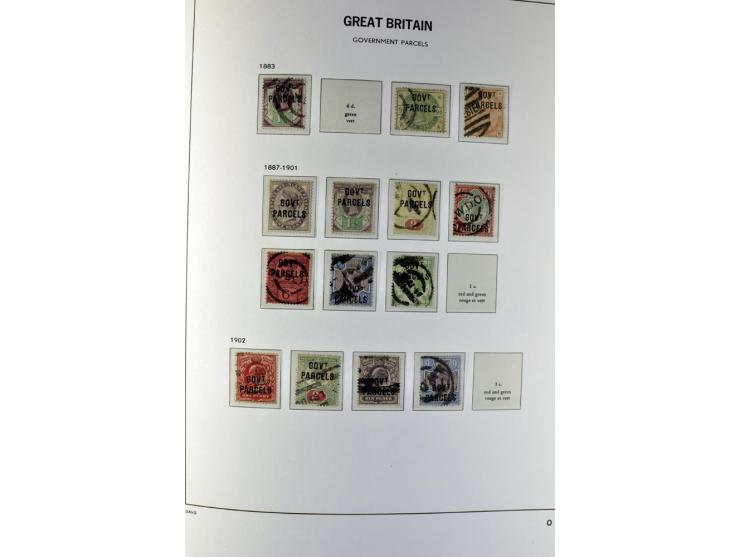 1840/1990 (ca.), postfrischer, ungebrauchter und gestempelter Sammlungsbestand, dabei diverse frühe Schilling- und Pfund-Wert