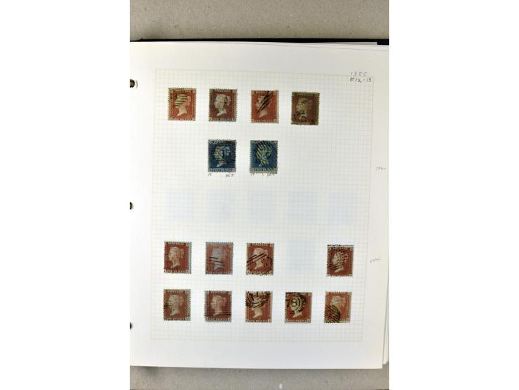 1840/1990 (ca.), postfrischer, ungebrauchter und gestempelter Sammlungsbestand, dabei diverse frühe Schilling- und Pfund-Wert