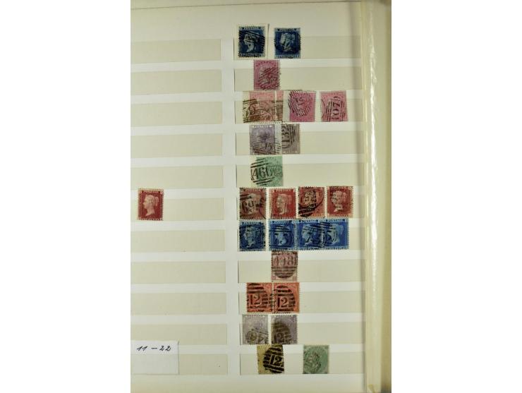 1840/1990 (ca.), postfrischer, ungebrauchter und gestempelter Sammlungsbestand, dabei diverse frühe Schilling- und Pfund-Wert