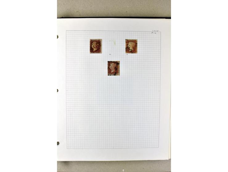 1840/1990 (ca.), postfrischer, ungebrauchter und gestempelter Sammlungsbestand, dabei diverse frühe Schilling- und Pfund-Wert