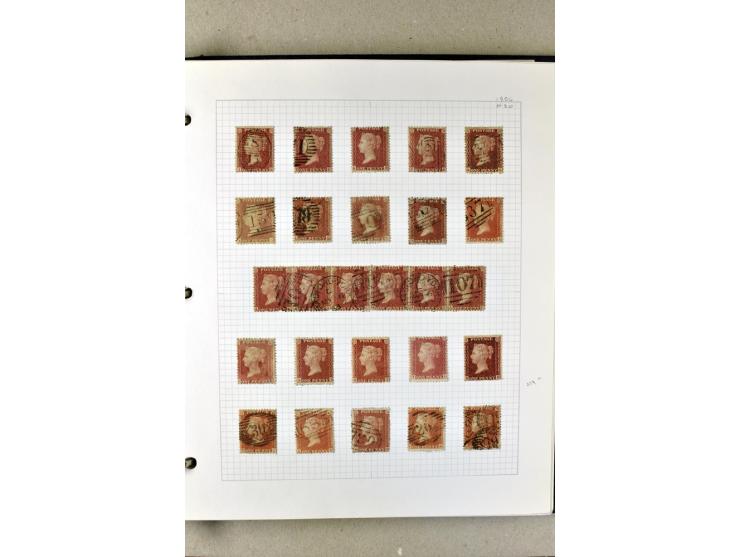 1840/1990 (ca.), postfrischer, ungebrauchter und gestempelter Sammlungsbestand, dabei diverse frühe Schilling- und Pfund-Wert