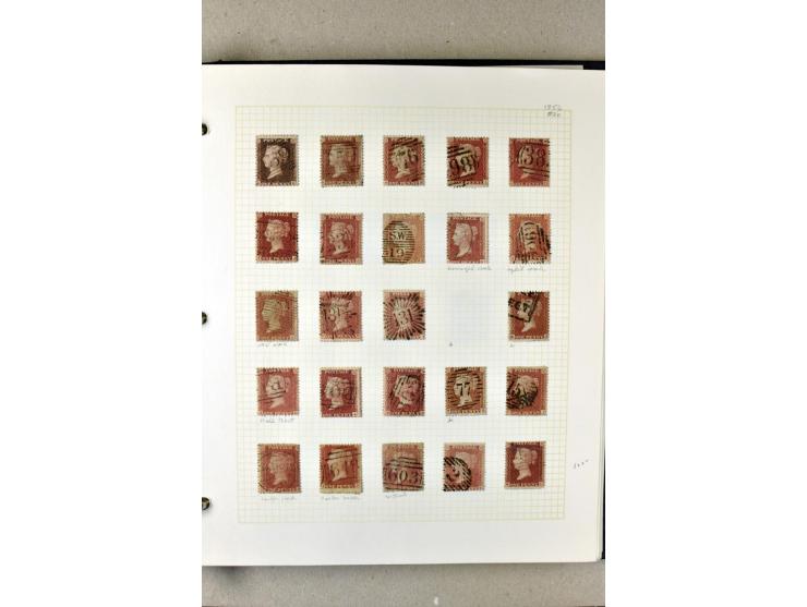 1840/1990 (ca.), postfrischer, ungebrauchter und gestempelter Sammlungsbestand, dabei diverse frühe Schilling- und Pfund-Wert