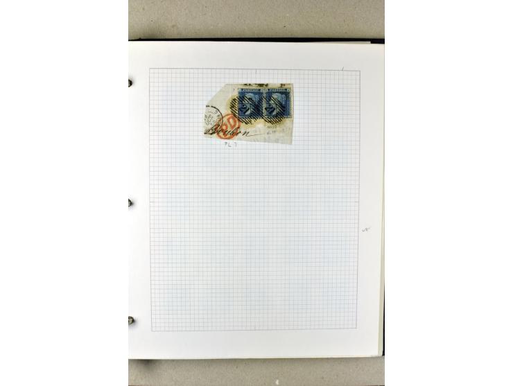 1840/1990 (ca.), postfrischer, ungebrauchter und gestempelter Sammlungsbestand, dabei diverse frühe Schilling- und Pfund-Wert