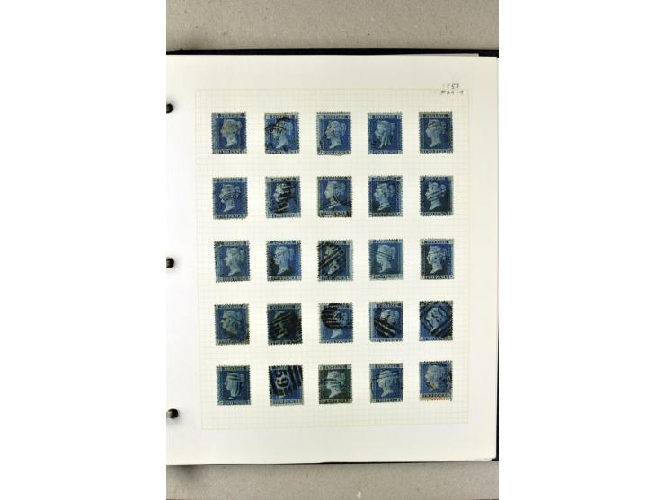 1840/1990 (ca.), postfrischer, ungebrauchter und gestempelter Sammlungsbestand, dabei diverse frühe Schilling- und Pfund-Wert