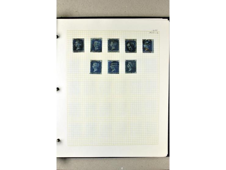 1840/1990 (ca.), postfrischer, ungebrauchter und gestempelter Sammlungsbestand, dabei diverse frühe Schilling- und Pfund-Wert