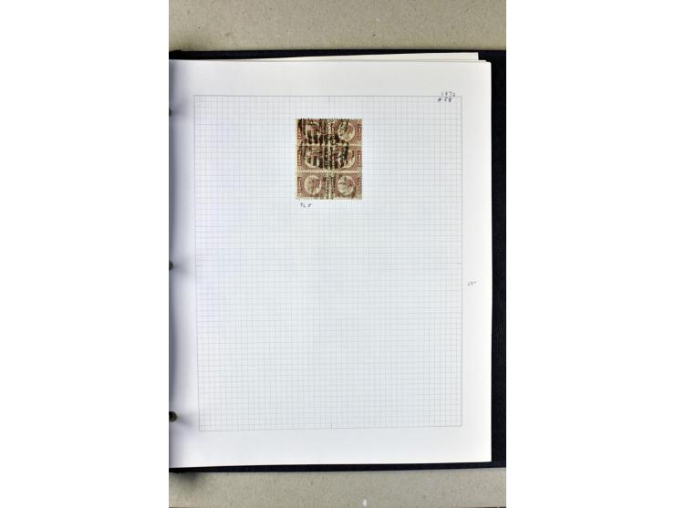 1840/1990 (ca.), postfrischer, ungebrauchter und gestempelter Sammlungsbestand, dabei diverse frühe Schilling- und Pfund-Wert