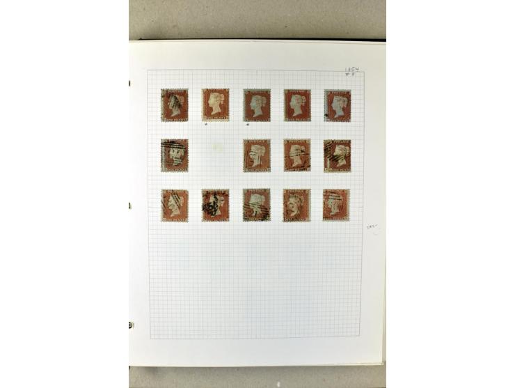 1840/1990 (ca.), postfrischer, ungebrauchter und gestempelter Sammlungsbestand, dabei diverse frühe Schilling- und Pfund-Wert