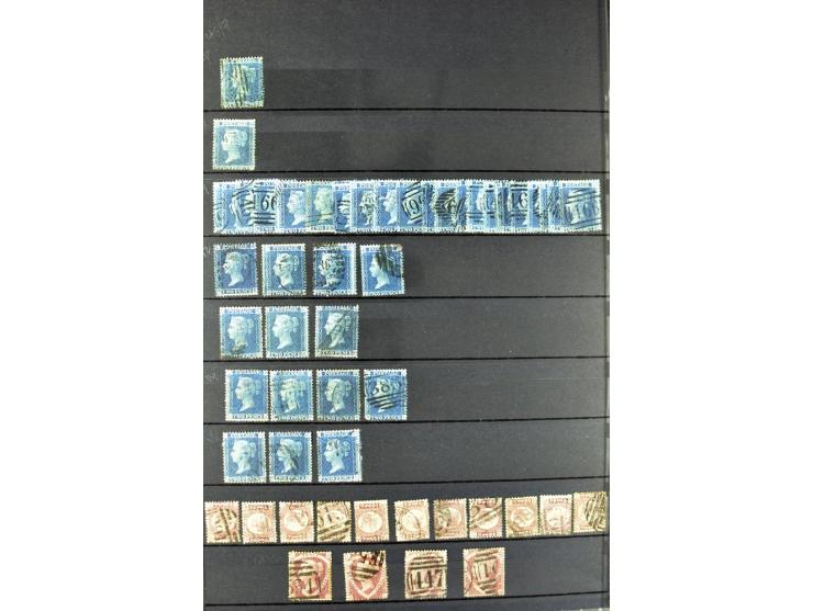 1840/1990 (ca.), postfrischer, ungebrauchter und gestempelter Sammlungsbestand, dabei diverse frühe Schilling- und Pfund-Wert