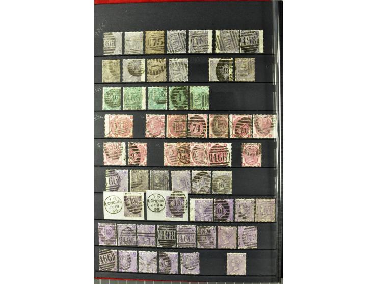 1840/1990 (ca.), postfrischer, ungebrauchter und gestempelter Sammlungsbestand, dabei diverse frühe Schilling- und Pfund-Wert