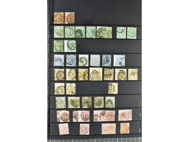 1840/1990 (ca.), postfrischer, ungebrauchter und gestempelter Sammlungsbestand, dabei diverse frühe Schilling- und Pfund-Wert