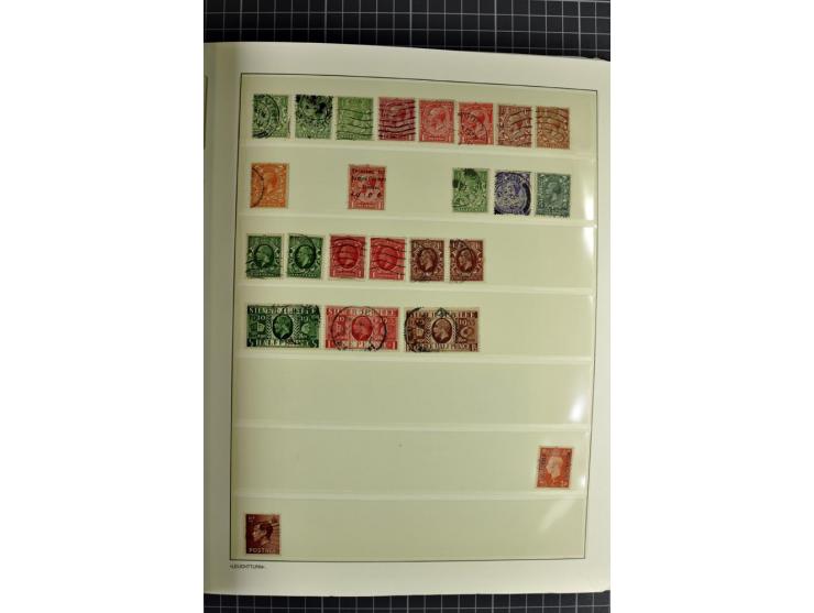 1840/2000, gestempelte Sammlung ab Mi.-Nr. 1 mit einigen besseren und kpl. Ausgaben in 3 Vordruckalben, dabei einige Höchstwe