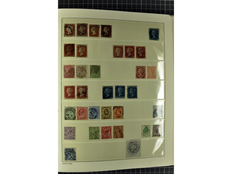 1840/2000, gestempelte Sammlung ab Mi.-Nr. 1 mit einigen besseren und kpl. Ausgaben in 3 Vordruckalben, dabei einige Höchstwe