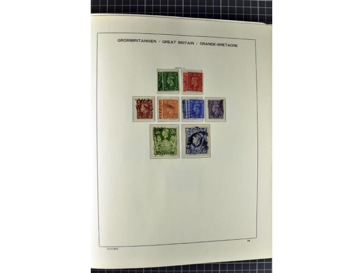 1840/2000, gestempelte Sammlung ab Mi.-Nr. 1 mit einigen besseren und kpl. Ausgaben in 3 Vordruckalben, dabei einige Höchstwe