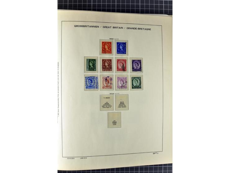 1840/2000, gestempelte Sammlung ab Mi.-Nr. 1 mit einigen besseren und kpl. Ausgaben in 3 Vordruckalben, dabei einige Höchstwe