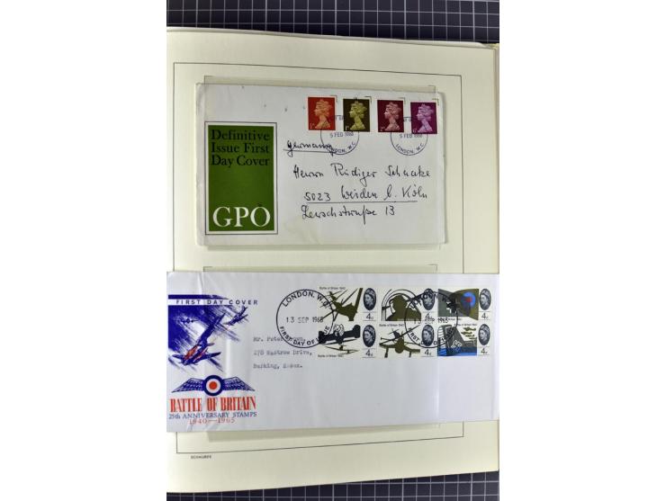 1840/2000, gestempelte Sammlung ab Mi.-Nr. 1 mit einigen besseren und kpl. Ausgaben in 3 Vordruckalben, dabei einige Höchstwe
