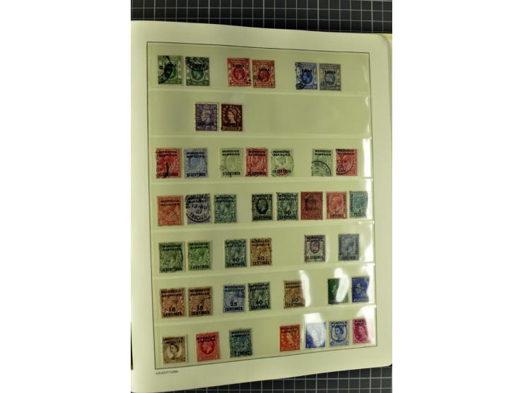 1840/2000, gestempelte Sammlung ab Mi.-Nr. 1 mit einigen besseren und kpl. Ausgaben in 3 Vordruckalben, dabei einige Höchstwe