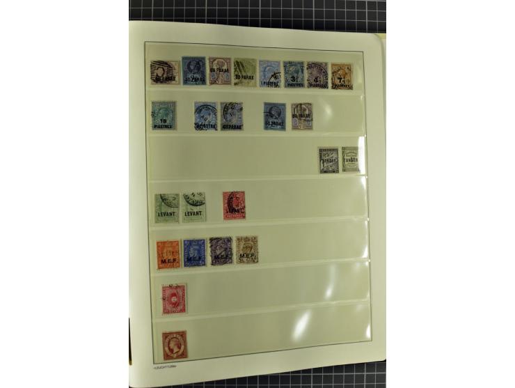 1840/2000, gestempelte Sammlung ab Mi.-Nr. 1 mit einigen besseren und kpl. Ausgaben in 3 Vordruckalben, dabei einige Höchstwe