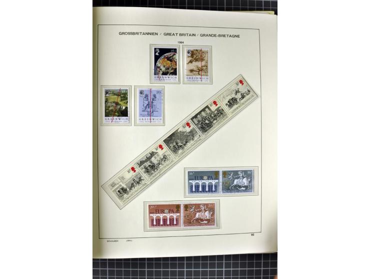 1840/2000, gestempelte Sammlung ab Mi.-Nr. 1 mit einigen besseren und kpl. Ausgaben in 3 Vordruckalben, dabei einige Höchstwe
