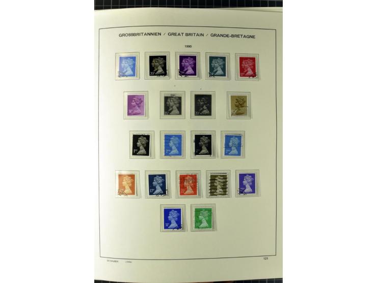 1840/2000, gestempelte Sammlung ab Mi.-Nr. 1 mit einigen besseren und kpl. Ausgaben in 3 Vordruckalben, dabei einige Höchstwe