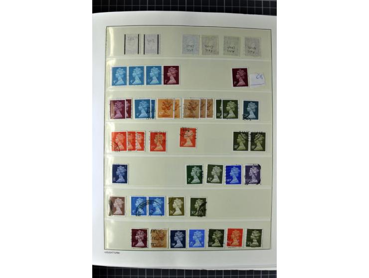 1840/2000, gestempelte Sammlung ab Mi.-Nr. 1 mit einigen besseren und kpl. Ausgaben in 3 Vordruckalben, dabei einige Höchstwe
