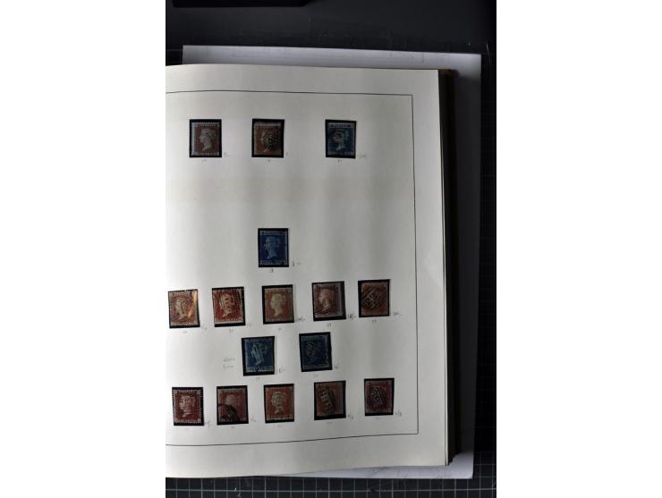 1840/ 1901, Queen Victoria issues, mint and used specialized collection with singles multiples, covers, plate reconstructions