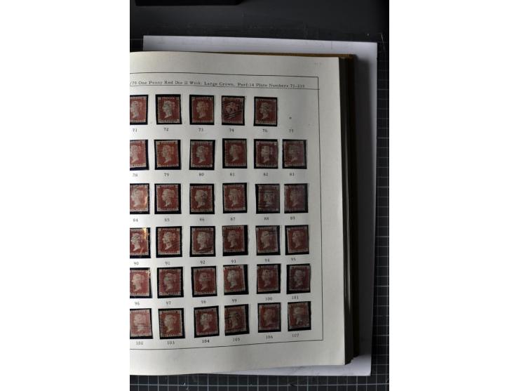 1840/ 1901, Queen Victoria issues, mint and used specialized collection with singles multiples, covers, plate reconstructions