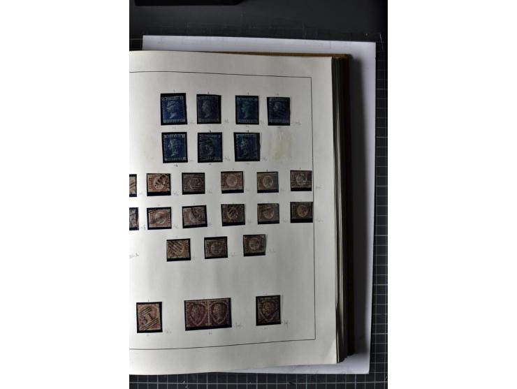 1840/ 1901, Queen Victoria issues, mint and used specialized collection with singles multiples, covers, plate reconstructions