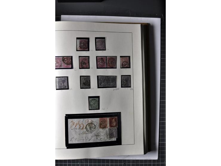 1840/ 1901, Queen Victoria issues, mint and used specialized collection with singles multiples, covers, plate reconstructions