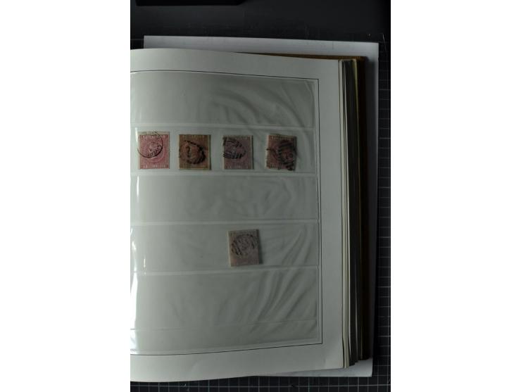 1840/ 1901, Queen Victoria issues, mint and used specialized collection with singles multiples, covers, plate reconstructions