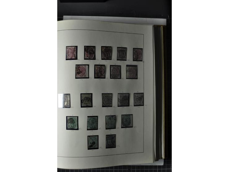 1840/ 1901, Queen Victoria issues, mint and used specialized collection with singles multiples, covers, plate reconstructions
