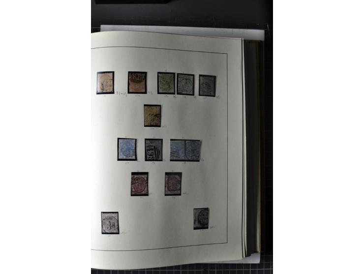 1840/ 1901, Queen Victoria issues, mint and used specialized collection with singles multiples, covers, plate reconstructions