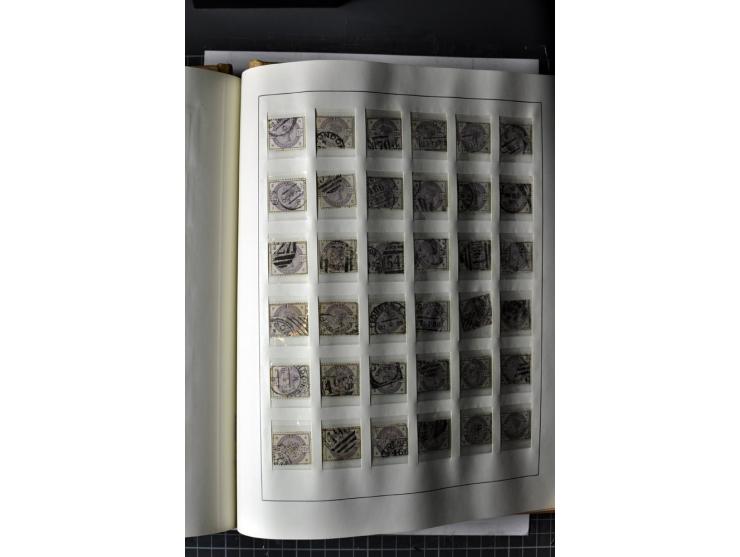 1840/ 1901, Queen Victoria issues, mint and used specialized collection with singles multiples, covers, plate reconstructions