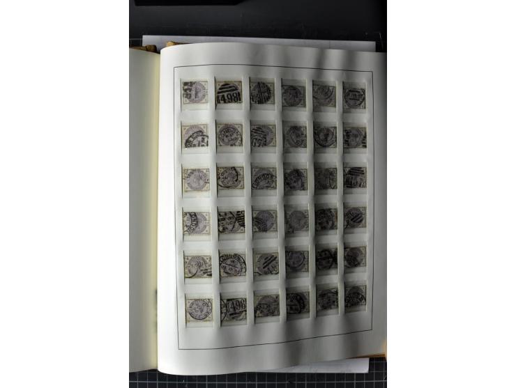 1840/ 1901, Queen Victoria issues, mint and used specialized collection with singles multiples, covers, plate reconstructions