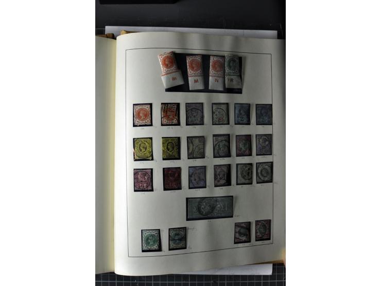 1840/ 1901, Queen Victoria issues, mint and used specialized collection with singles multiples, covers, plate reconstructions