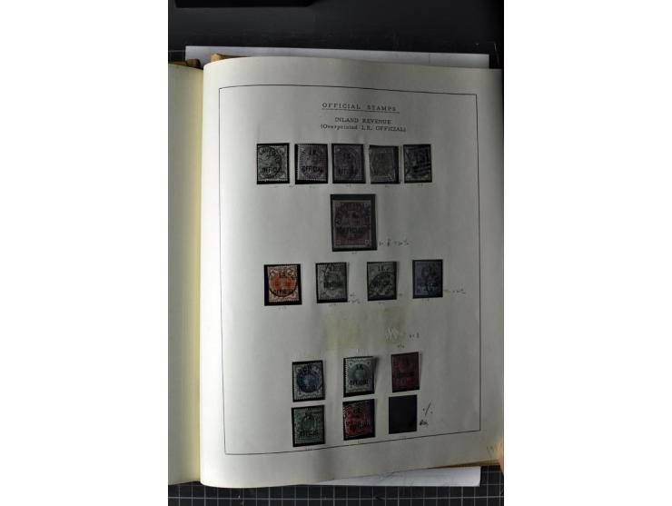 1840/ 1901, Queen Victoria issues, mint and used specialized collection with singles multiples, covers, plate reconstructions