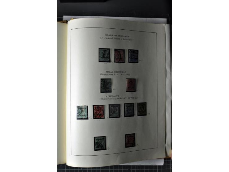 1840/ 1901, Queen Victoria issues, mint and used specialized collection with singles multiples, covers, plate reconstructions