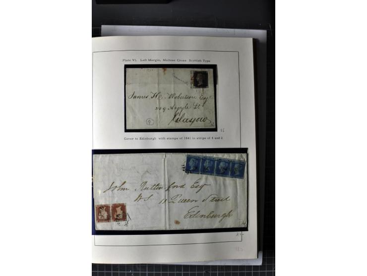 1840/ 1901, Queen Victoria issues, mint and used specialized collection with singles multiples, covers, plate reconstructions