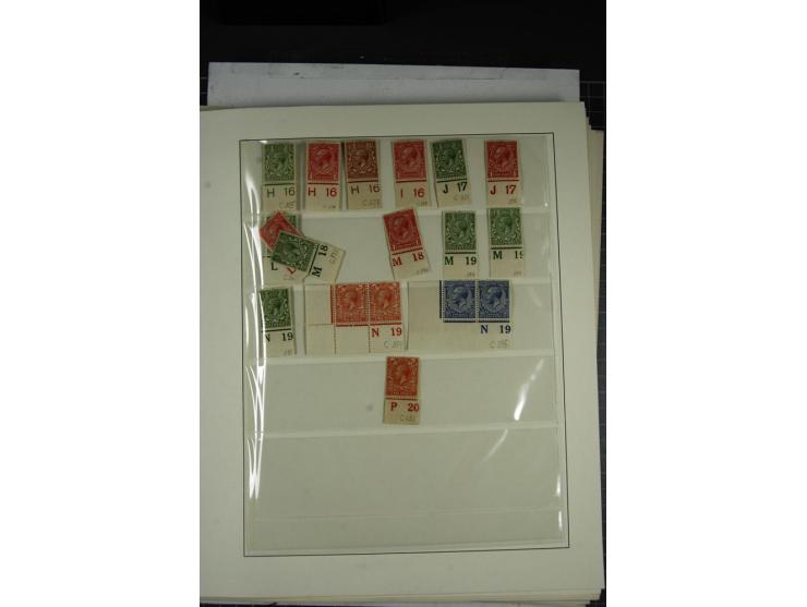 1902/1951, The four Kings, specialised mint and used collection including 1902/11, Edward VII, 2s.6d., 5s. 10s. and  1 Pound 