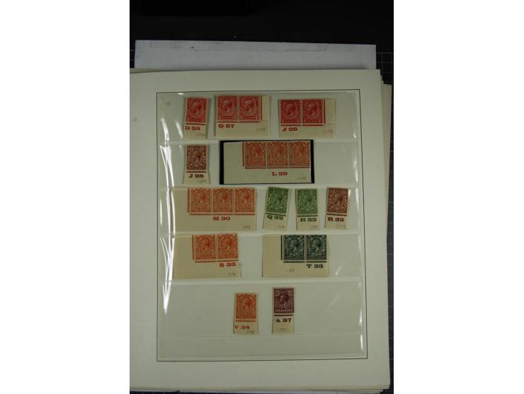 1902/1951, The four Kings, specialised mint and used collection including 1902/11, Edward VII, 2s.6d., 5s. 10s. and  1 Pound 