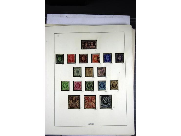 1902/1951, The four Kings, specialised mint and used collection including 1902/11, Edward VII, 2s.6d., 5s. 10s. and  1 Pound 