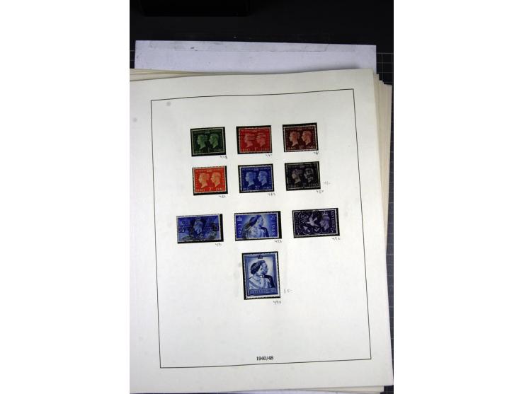1902/1951, The four Kings, specialised mint and used collection including 1902/11, Edward VII, 2s.6d., 5s. 10s. and  1 Pound 