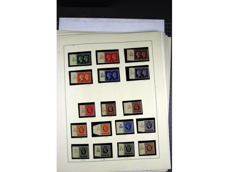 1902/1951, The four Kings, specialised mint and used collection including 1902/11, Edward VII, 2s.6d., 5s. 10s. and  1 Pound 