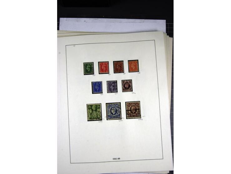 1902/1951, The four Kings, specialised mint and used collection including 1902/11, Edward VII, 2s.6d., 5s. 10s. and  1 Pound 