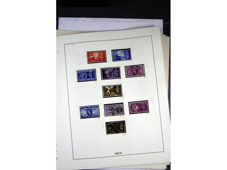 1902/1951, The four Kings, specialised mint and used collection including 1902/11, Edward VII, 2s.6d., 5s. 10s. and  1 Pound 