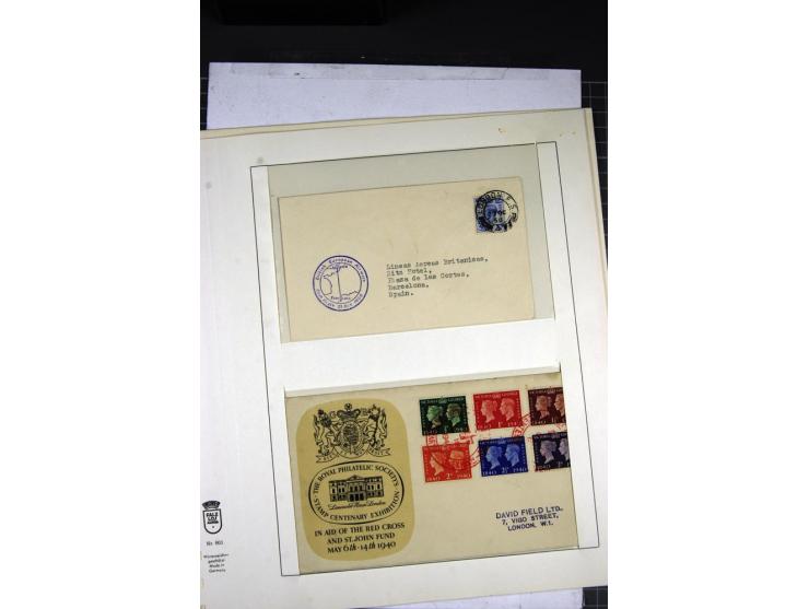 1902/1951, The four Kings, specialised mint and used collection including 1902/11, Edward VII, 2s.6d., 5s. 10s. and  1 Pound 