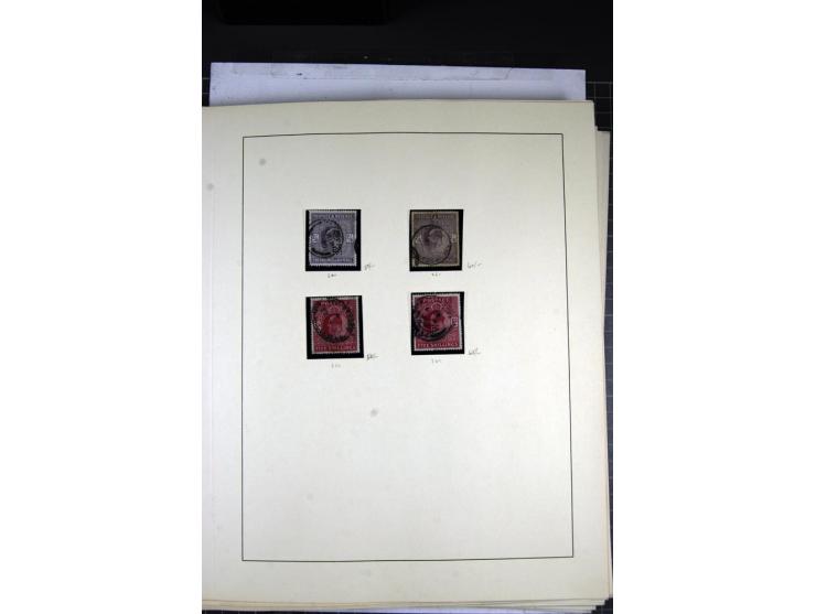 1902/1951, The four Kings, specialised mint and used collection including 1902/11, Edward VII, 2s.6d., 5s. 10s. and  1 Pound 