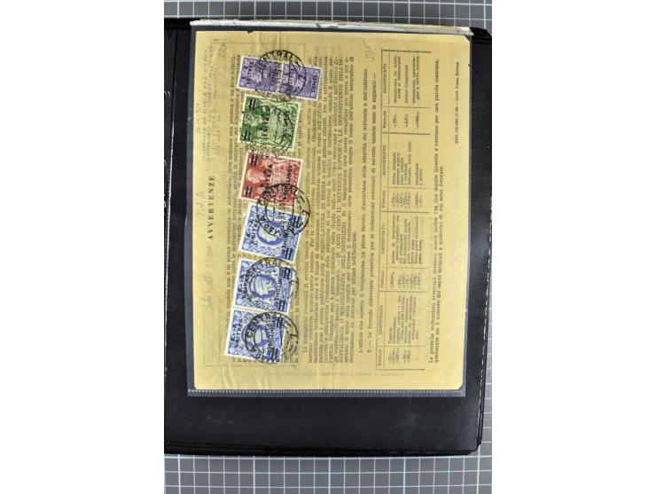 BRITISCHE BESETZUNG ITALIENISCHER KOLONIEN: 1941/52, sehr interessanter Posten von rund 400 Briefen und Karten, dabei Reco, L