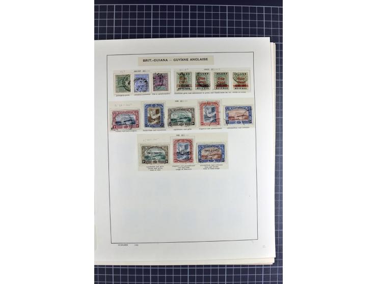 1860/1949, meist gestempelte Sammlung mit ca. 150 Marken auf 9 Albenblättern, dabei bessere Marken, kpl. Sätze und Höchstwert